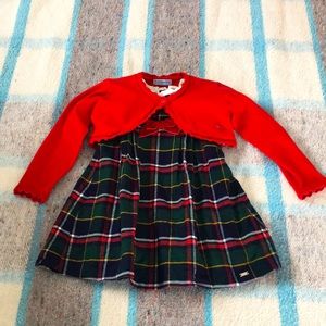 Mayoral 18 month Christmas outfit
